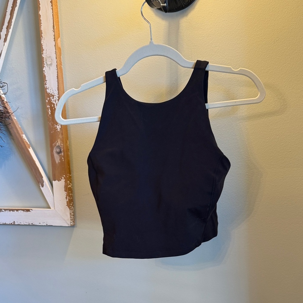 Lululemon Black Sleeveless Women's Align Top, size 6